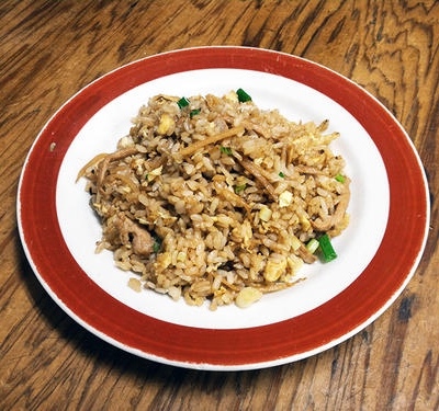 仔姜肉丝炒饭