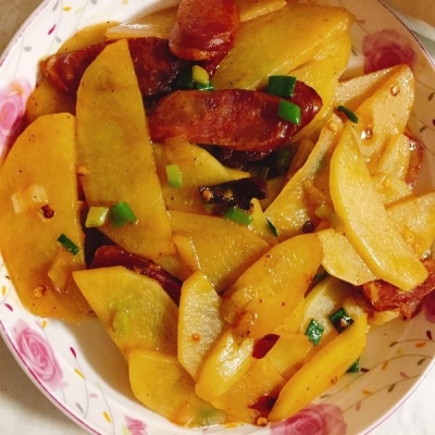 土豆香肠