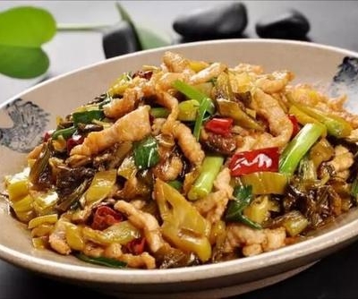 酸菜肉丝