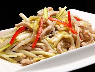 韭黄肉丝