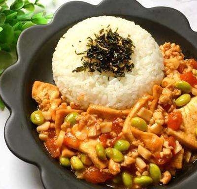 时令蔬菜盖饭