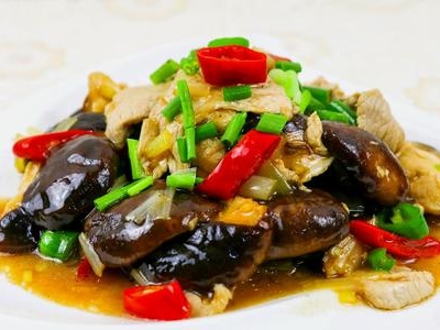 香菇肉片