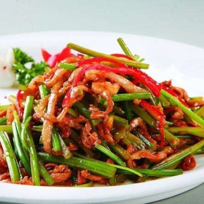 芹菜肉丝