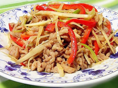 仔姜肉丝