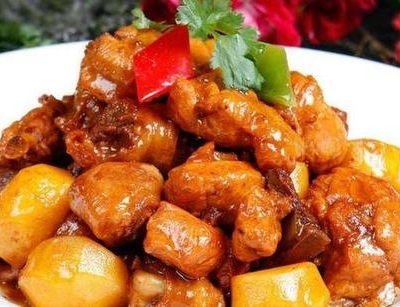 土豆烧鸡