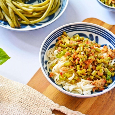 烂肉豇豆面