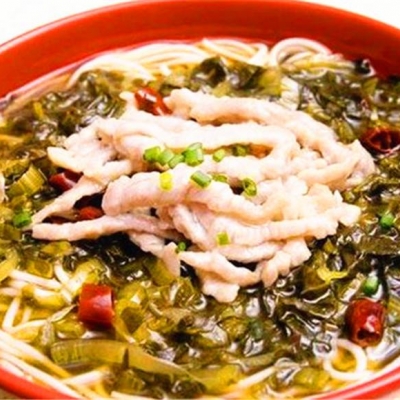 酸菜肉丝面