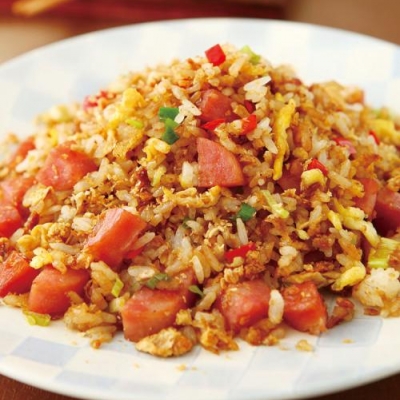 火腿炒饭