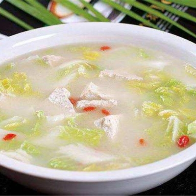 白菜豆腐汤