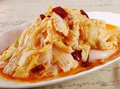 酸辣大白菜