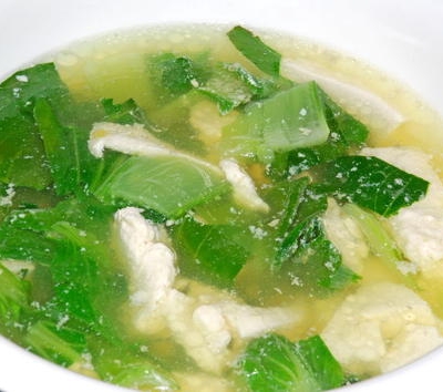 青菜豆腐汤