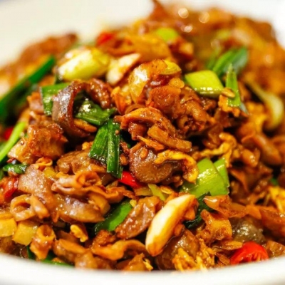 小炒鸡杂