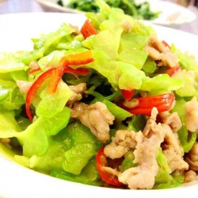 苦瓜炒肉