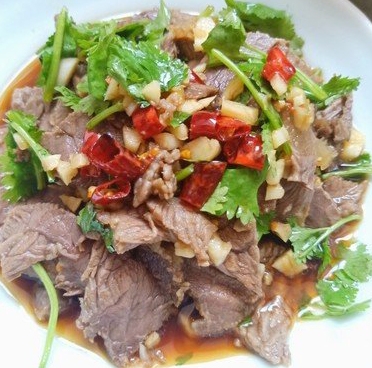 凉拌牛肉