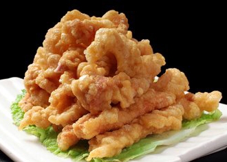 现炸酥肉