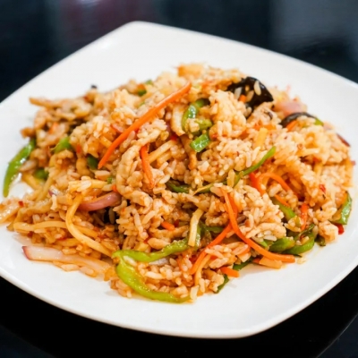 鱼香肉丝炒饭
