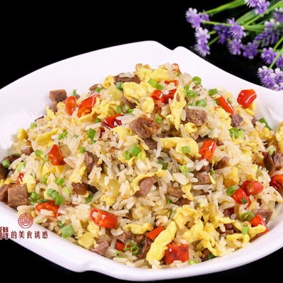 山椒牛肉炒饭