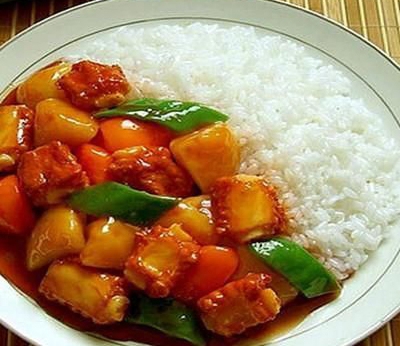红烧排骨盖饭