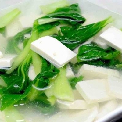白菜豆腐汤