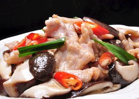 香菇肉片