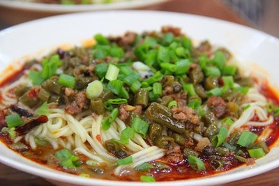 烂肉豇豆面