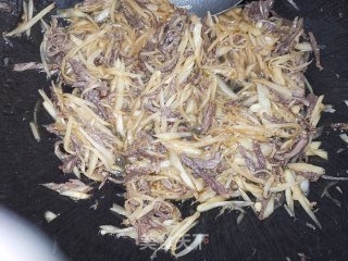 仔姜肉丝炒饭
