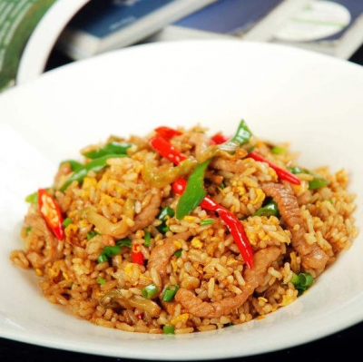 肉丝炒饭