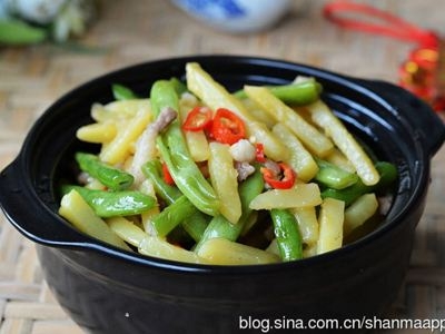 土豆约会四季豆