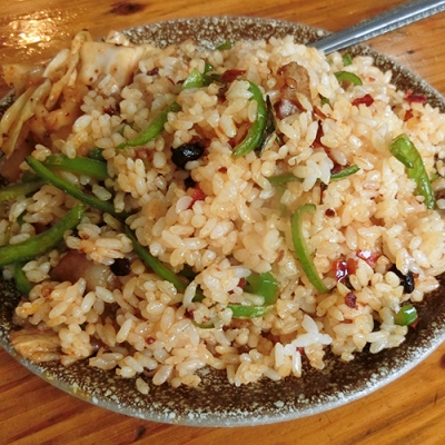 回锅肉炒饭