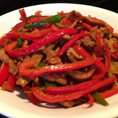 甜椒肉丝