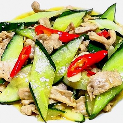 黄瓜肉片