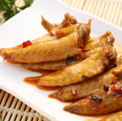 麻辣鸡尖