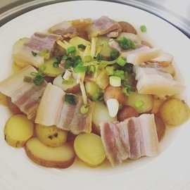 土豆炒腊肉