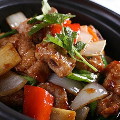 排骨煲锅底（素菜单点）