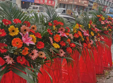 财运-开业花篮一对