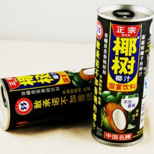 易拉罐椰汁