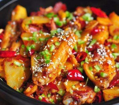 香辣鸡中翅
