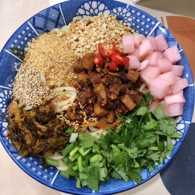 干拌米线
