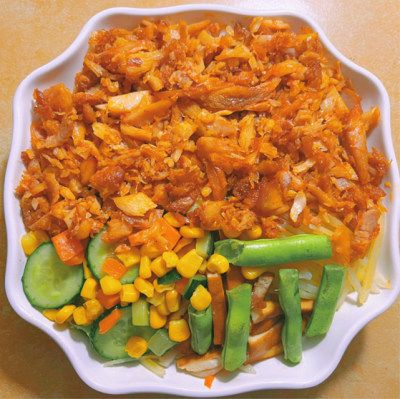 咖喱烤肉拌饭