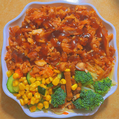 蜜汁烤肉拌饭