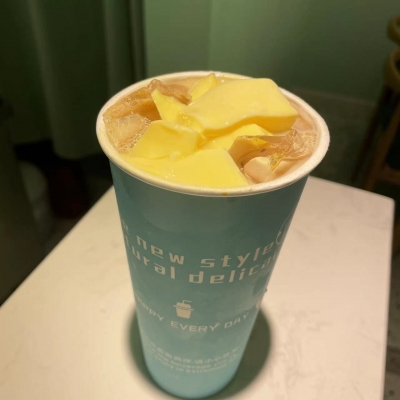 果冻布丁奶茶