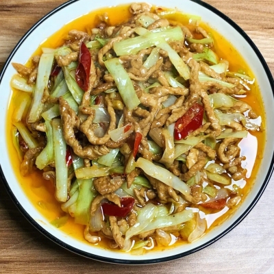 韭黄肉丝