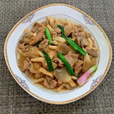平菇肉片