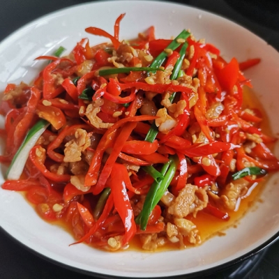 红椒肉丝