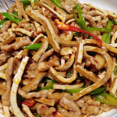 豆干肉丝