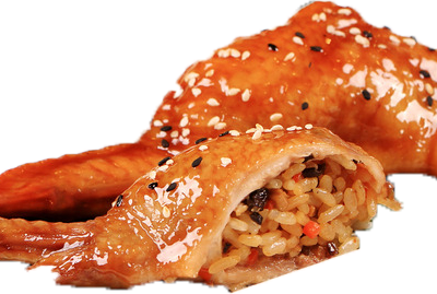 奥尔良翅饱饭