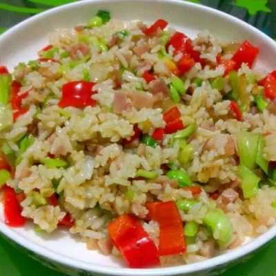 山椒肉丝炒饭