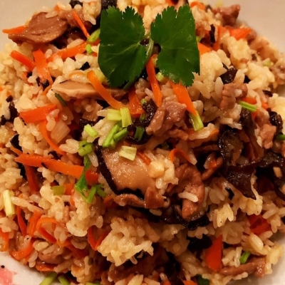 鱼香肉丝炒饭