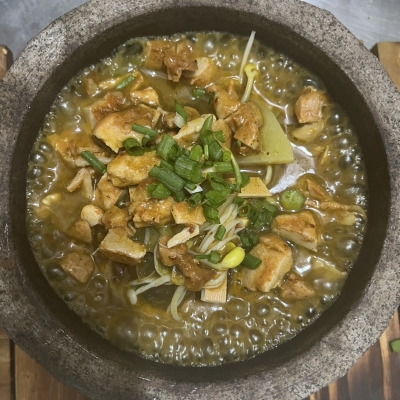 咖喱味泡泡鸡（含米饭）