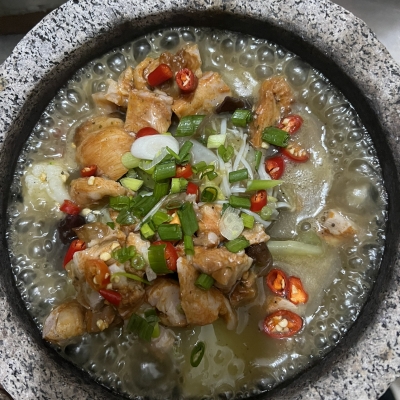 藤椒味泡泡鸡（含米饭）